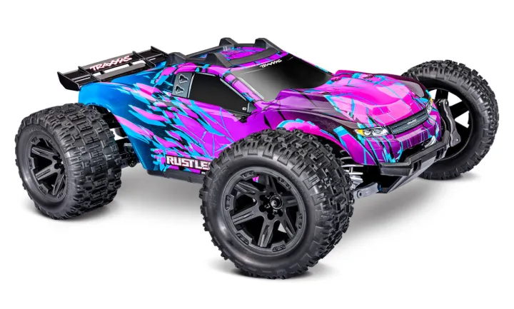 Rustler 4x4 1/10 HD VX3 BL 3S RTR Lila