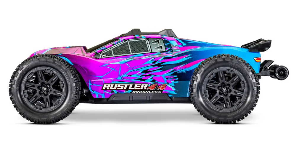 Rustler 4x4 1/10 HD VX3 BL 3S RTR Lila - 3