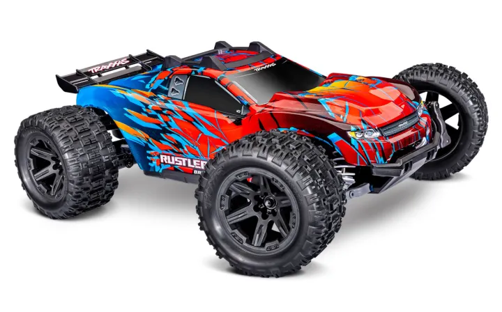 Rustler 4x4 1/10 HD VX3 BL 3S RTR Röd