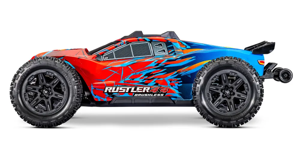 Rustler 4x4 1/10 HD VX3 BL 3S RTR Röd - 3