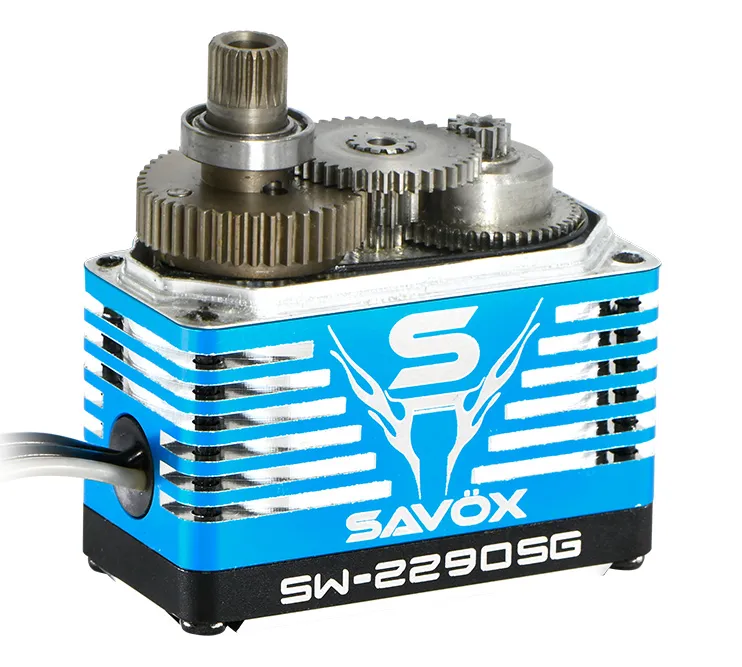 SW-2290SG Servo 70Kg 0,11s HV Alu Brushless Ståldrev WP - 3
