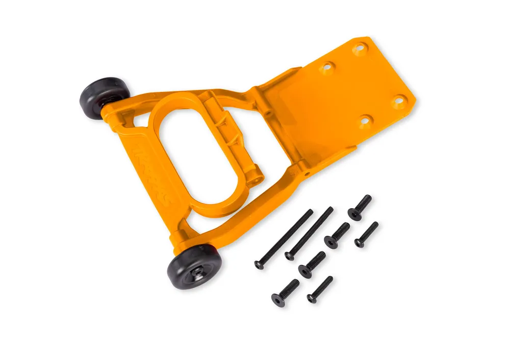 Traxxas Wheelie Bar Komplett Orange (för 2WD med Transmission #3695X) - 3