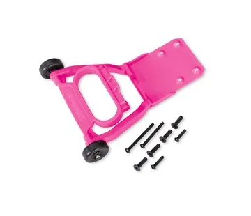 Traxxas Wheelie Bar Komplett Rosa (för 2WD med Transmission #3695X) - 2