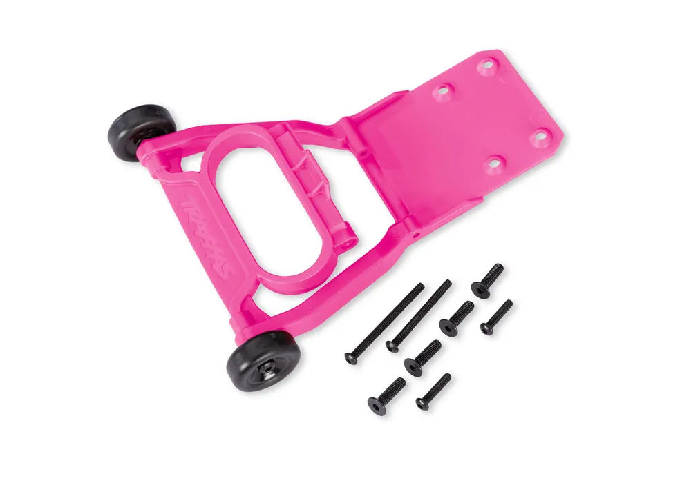 Traxxas Wheelie Bar Komplett Rosa (för 2WD med Transmission #3695X) - 3