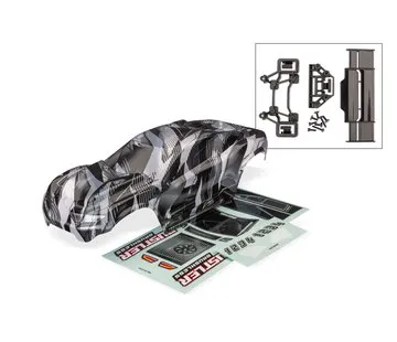 Traxxas Kaross Rustler 2WD ProGraphix Clipless Komplett - 2