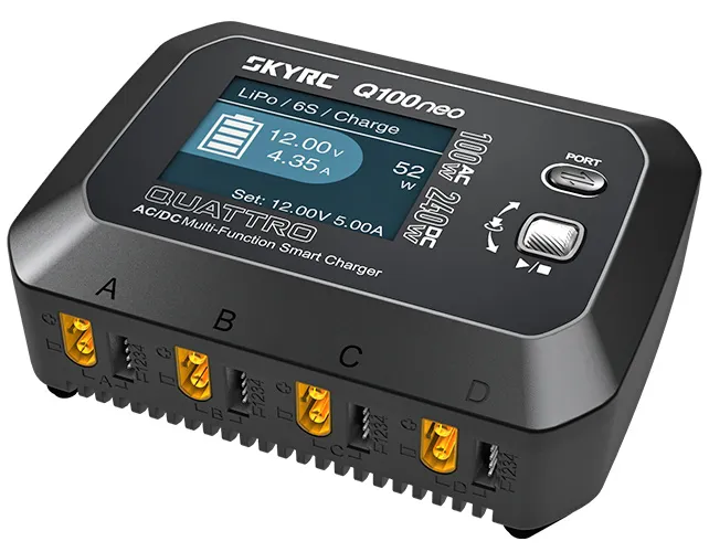 SkyRC Q100neo Quad-Laddare 240VAC - 2