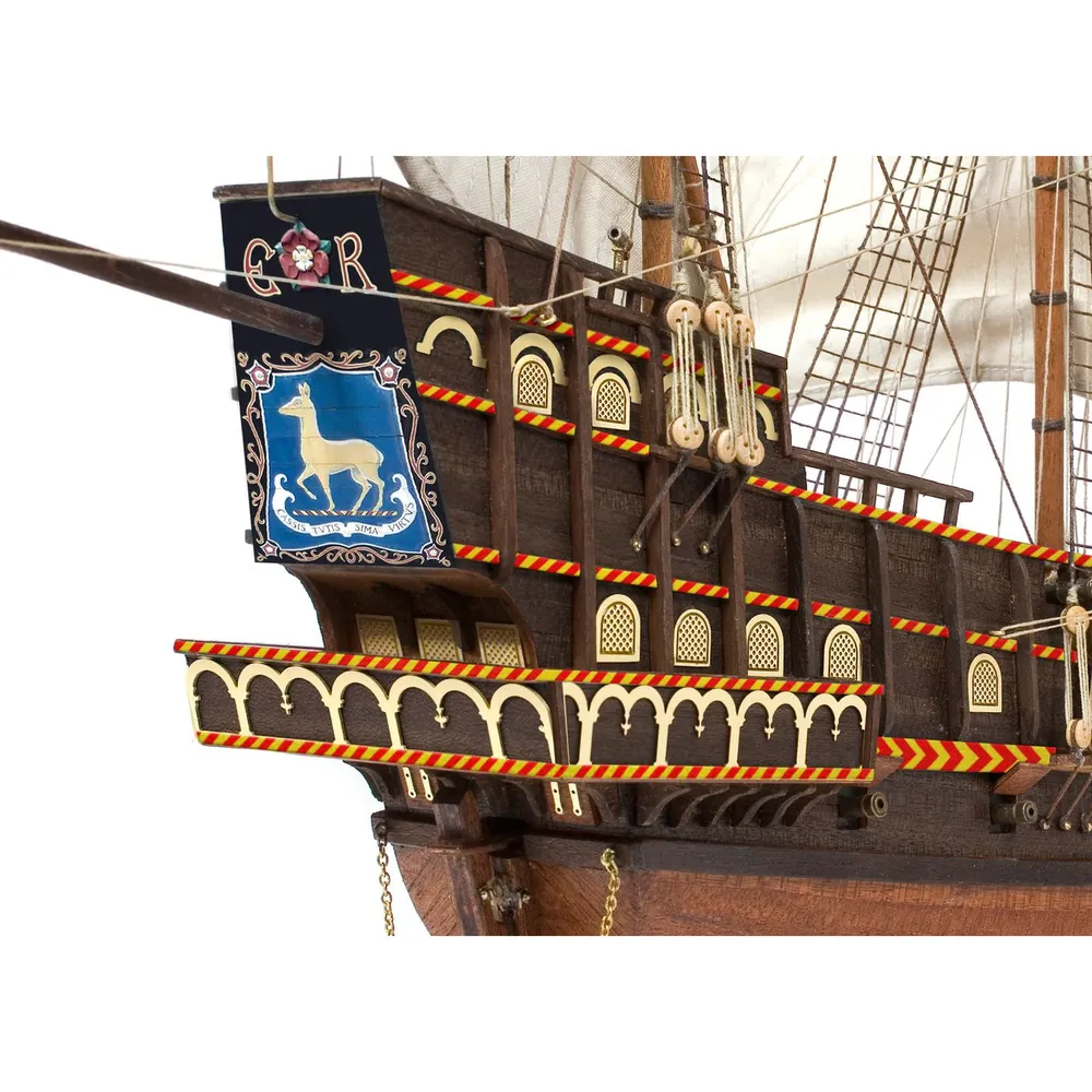 OcCre HMS Golden Hind 1/85 Galeon 643mm - 5