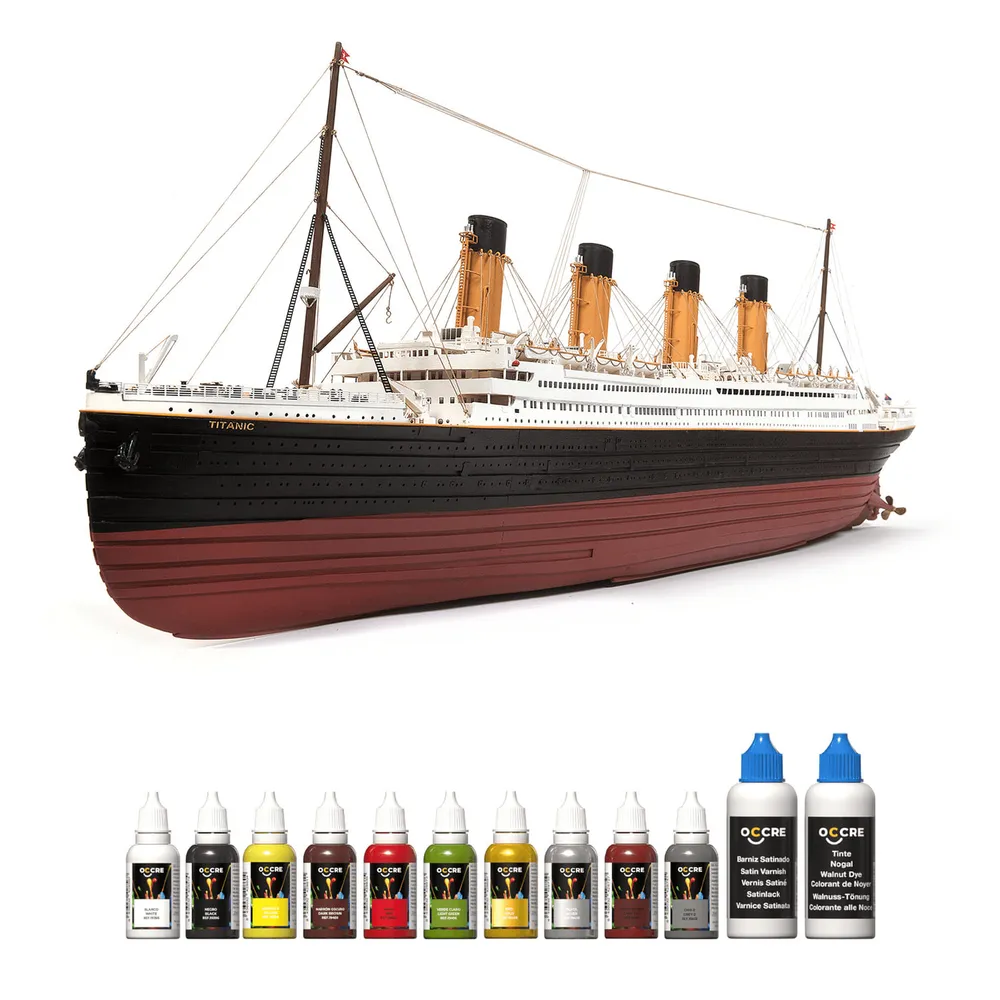 OcCre Färgset 12 Flaskor Titanic