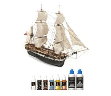 OcCre Färgset 8 Flaskor HMS Terror - 2