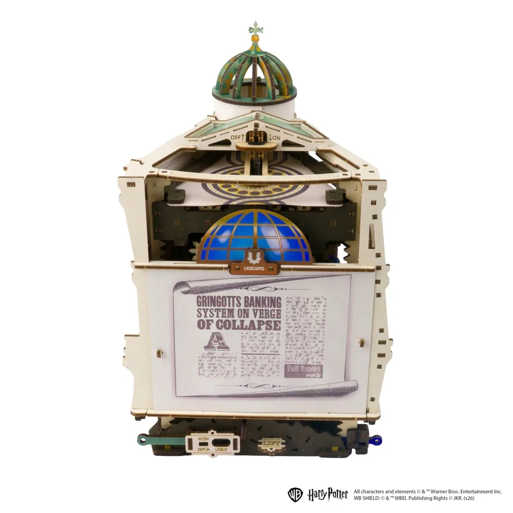 Ugears Gringotts Bank Marble Run Harry Potter - 3