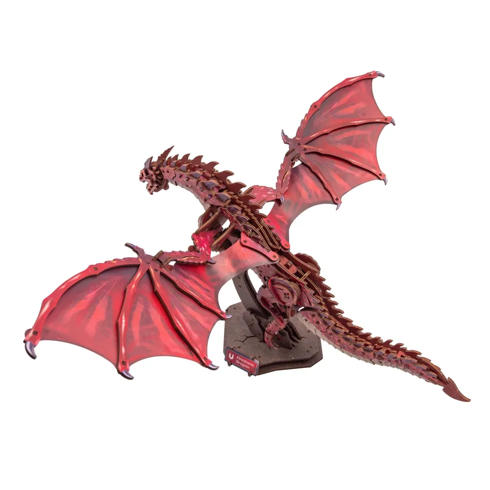 Ugears Firestorm Dragon - 3