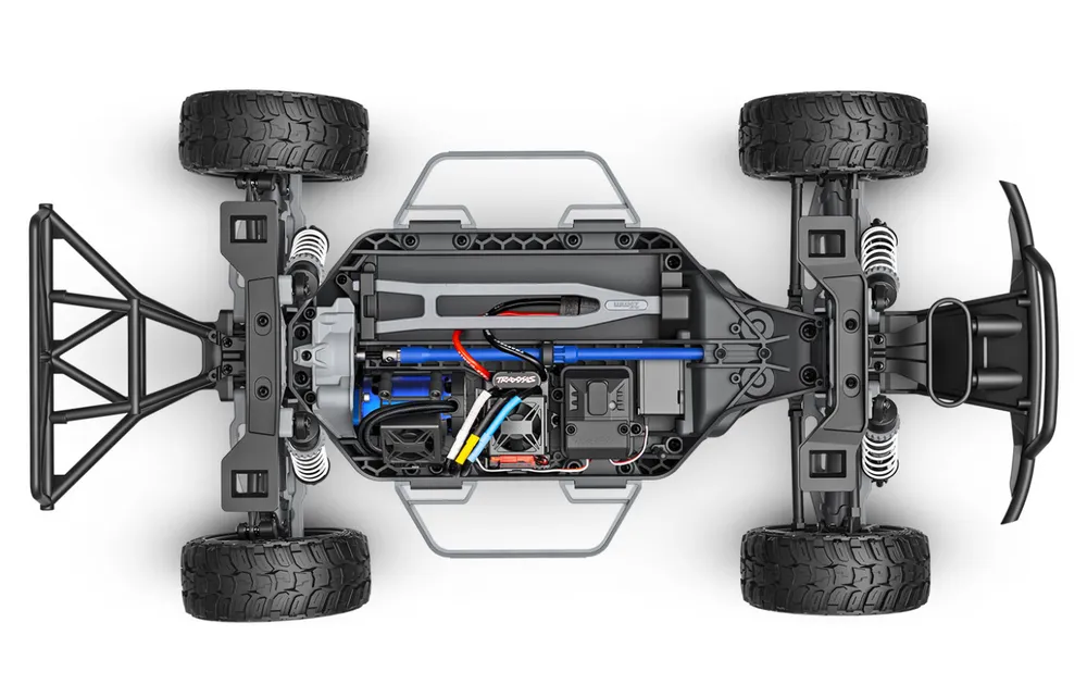 Traxxas Slash 4x4 1/10 HD VX3 BL 3S RTR Orange - 4