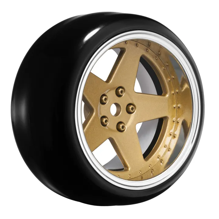 Däck & Fälg Drift / 5-Eker Brons (2,4,6,8mm Offset) 12mm Hex (4) - 3