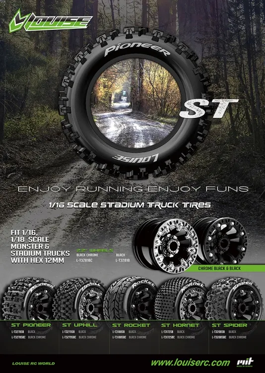Däck & Fälg ST-HORNET 2.2'' Svart Soft (2) - 2