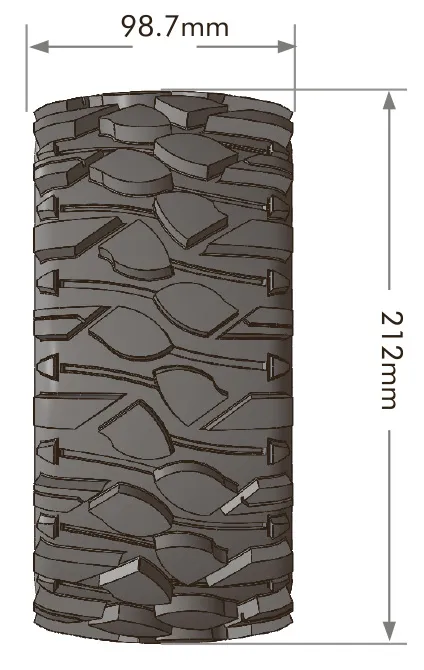 Däck & Fälg X-ROWDY X-Maxx (MFT) (2) - 2