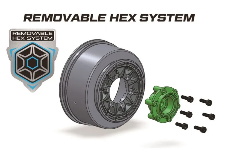 Däck & Fälg SC-MAGLEV (Lös Hex 4st) Soft (2) - 2