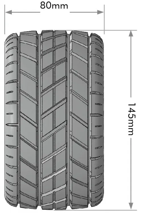 Däck & Fälg MT-ROCKET Speed 3,8