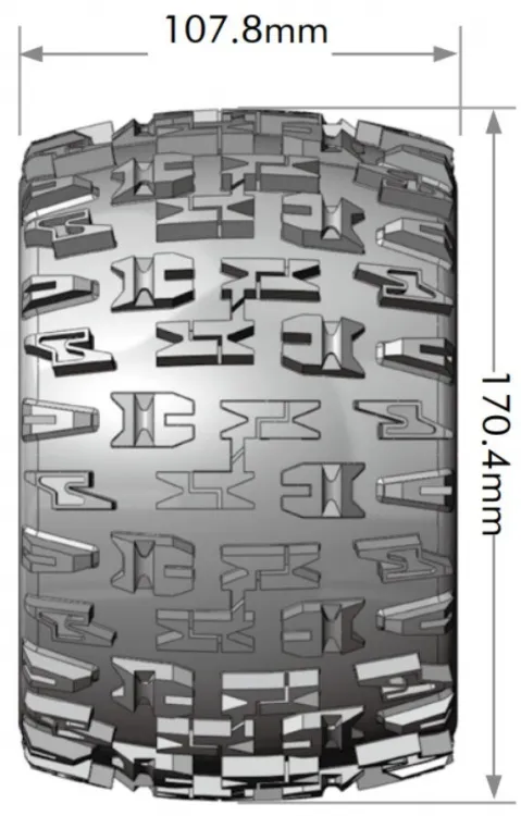 Däck & Fälg MT-PIONEER 3,8