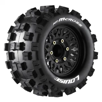 Däck & Fälg MT-MCROSS 1/10 Soft (Lös 12, 14 & 17mm Hex) (2) - 7