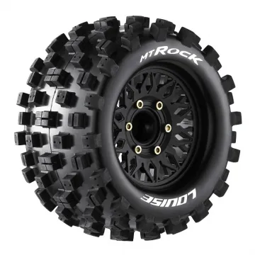 Däck & Fälg MT-ROCK 1/10 Soft (Lös 12, 14 & 17mm Hex) (2) - 7
