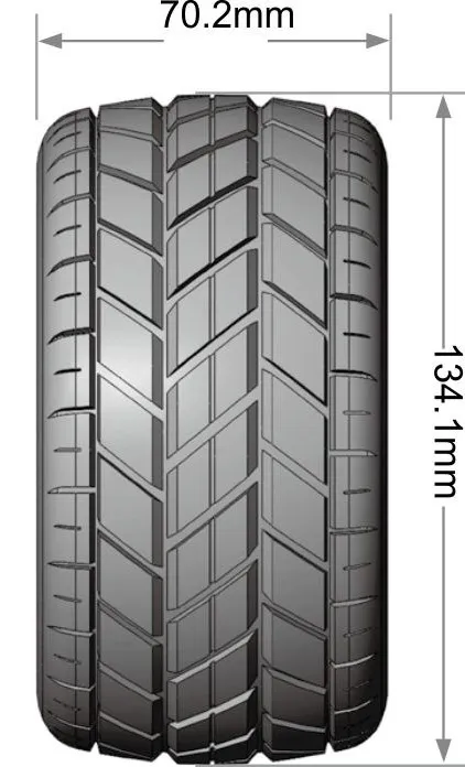 Däck & Fälg MT-ROCKET 1/10 MAXX Soft MFT (Lös 12, 14 & 17mm Hex) (2) - 2
