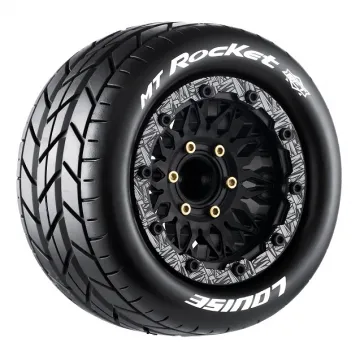 Däck & Fälg MT-ROCKET 1/10 MAXX Soft MFT (Lös 12, 14 & 17mm Hex) (2) - 7
