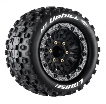 Däck & Fälg MT-UPHILL 1/10 MAXX Soft MFT (Lös 12, 14 & 17mm Hex) (2) - 7