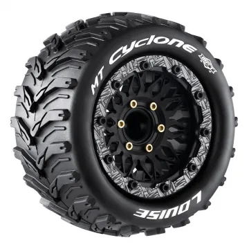 Däck & Fälg MT-CYCLONE 1/10 MAXX Soft MFT (Lös 12, 14 & 17mm Hex) (2) - 7