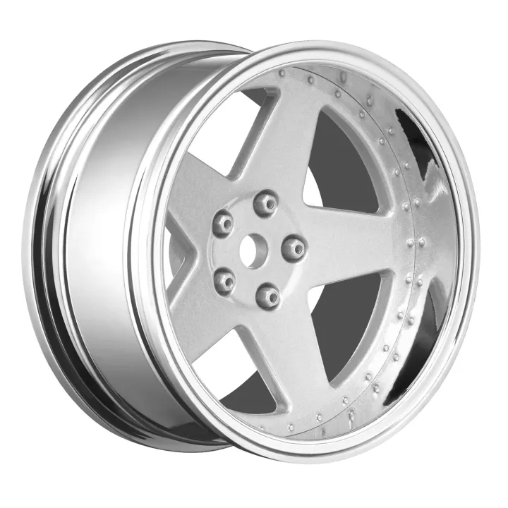 Fälg Drift 5-Eker Matt Silver (2,4,6,8mm Offset) 12mm Hex (4) - 4