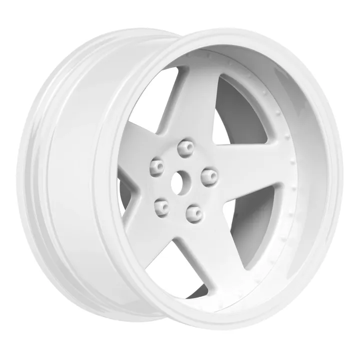 Fälg Drift 5-Eker Vit (2,4,6,8mm Offset) 12mm Hex (4) - 4