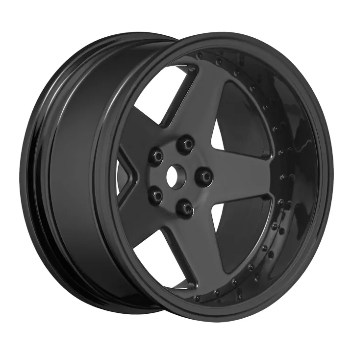 Fälg Drift 5-Eker Svart (2,4,6,8mm Offset) 12mm Hex (4) - 4