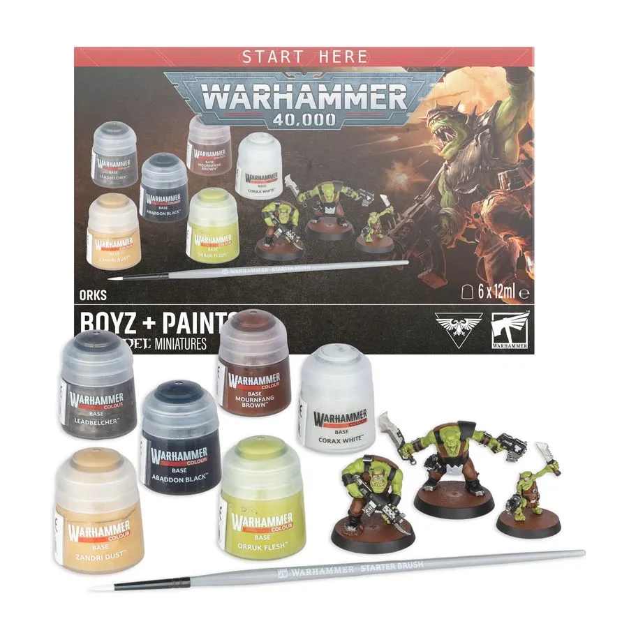 ORKS: BOYZ + PAINTS