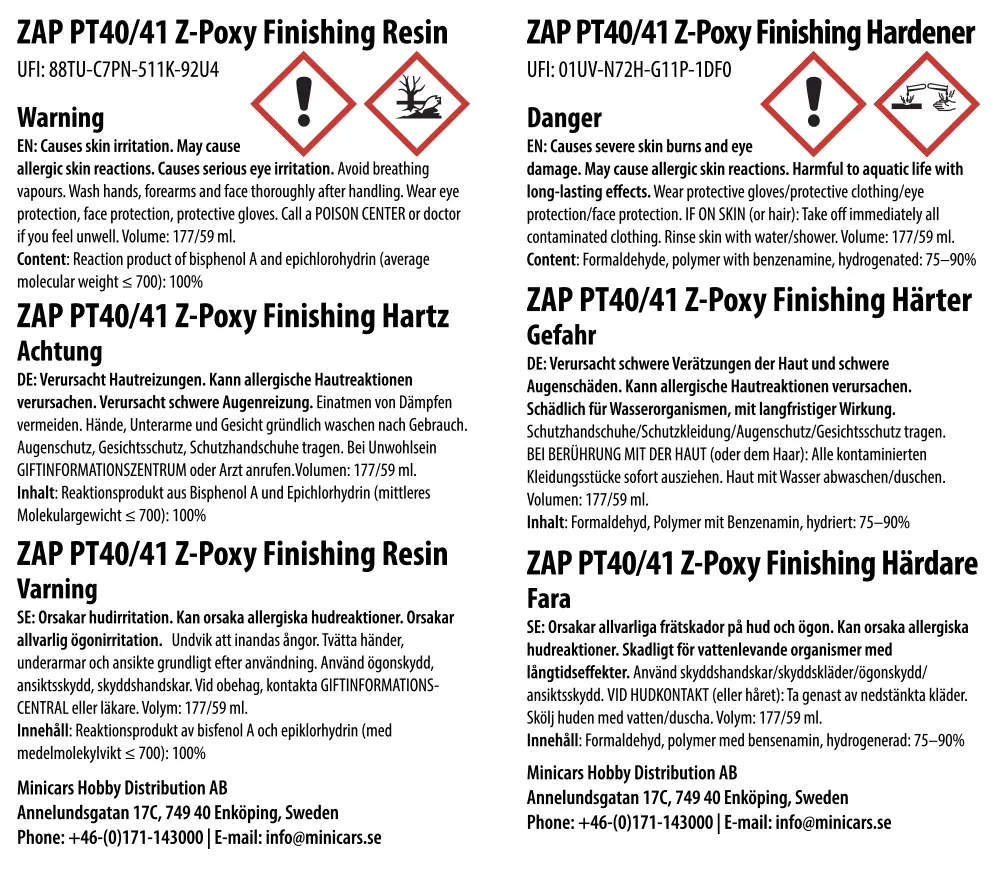 Z-Poxy Finishing Resin 354ml - 4