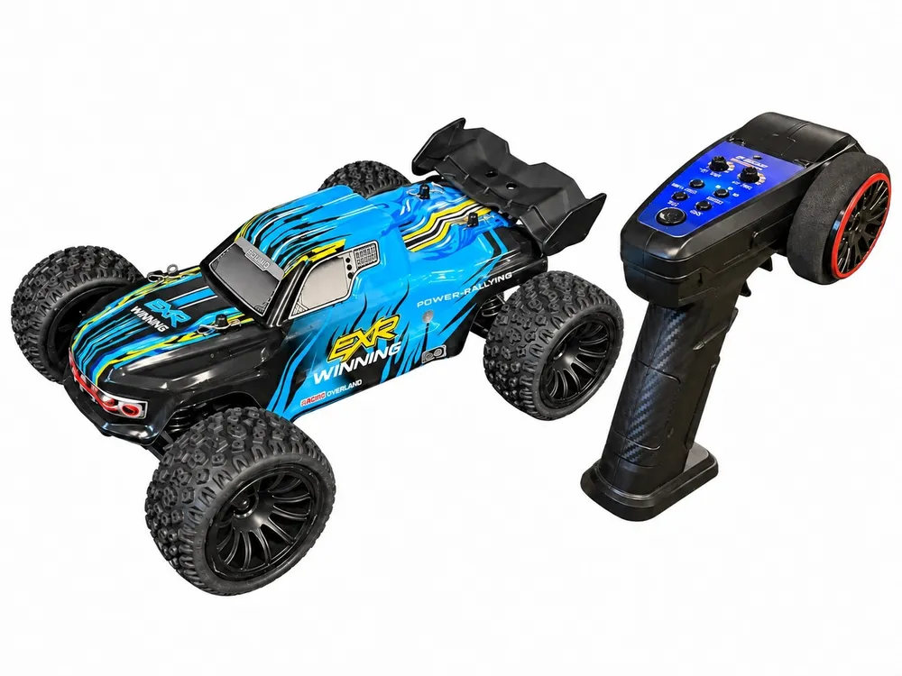 WL 2WD Monster Truck 1/24 RTR Blå - 3