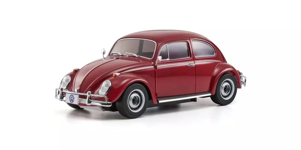 Kyosho Mini-Z MR04 RWD Volkswagen Beetle 1300 1966 Ruby Red - 3