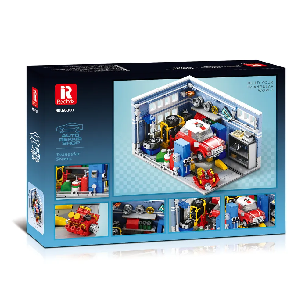Reobrix Bilverkstad (746pcs)