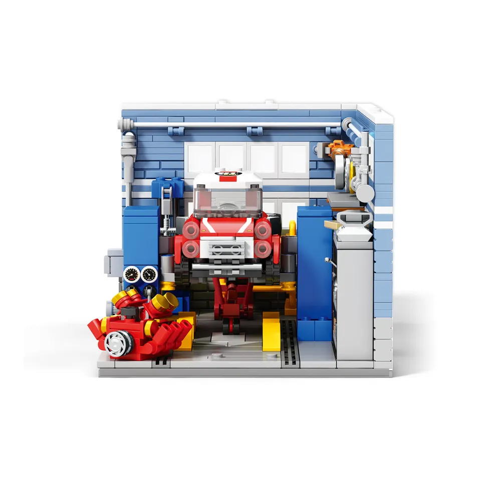 Reobrix Bilverkstad (746pcs) - 4