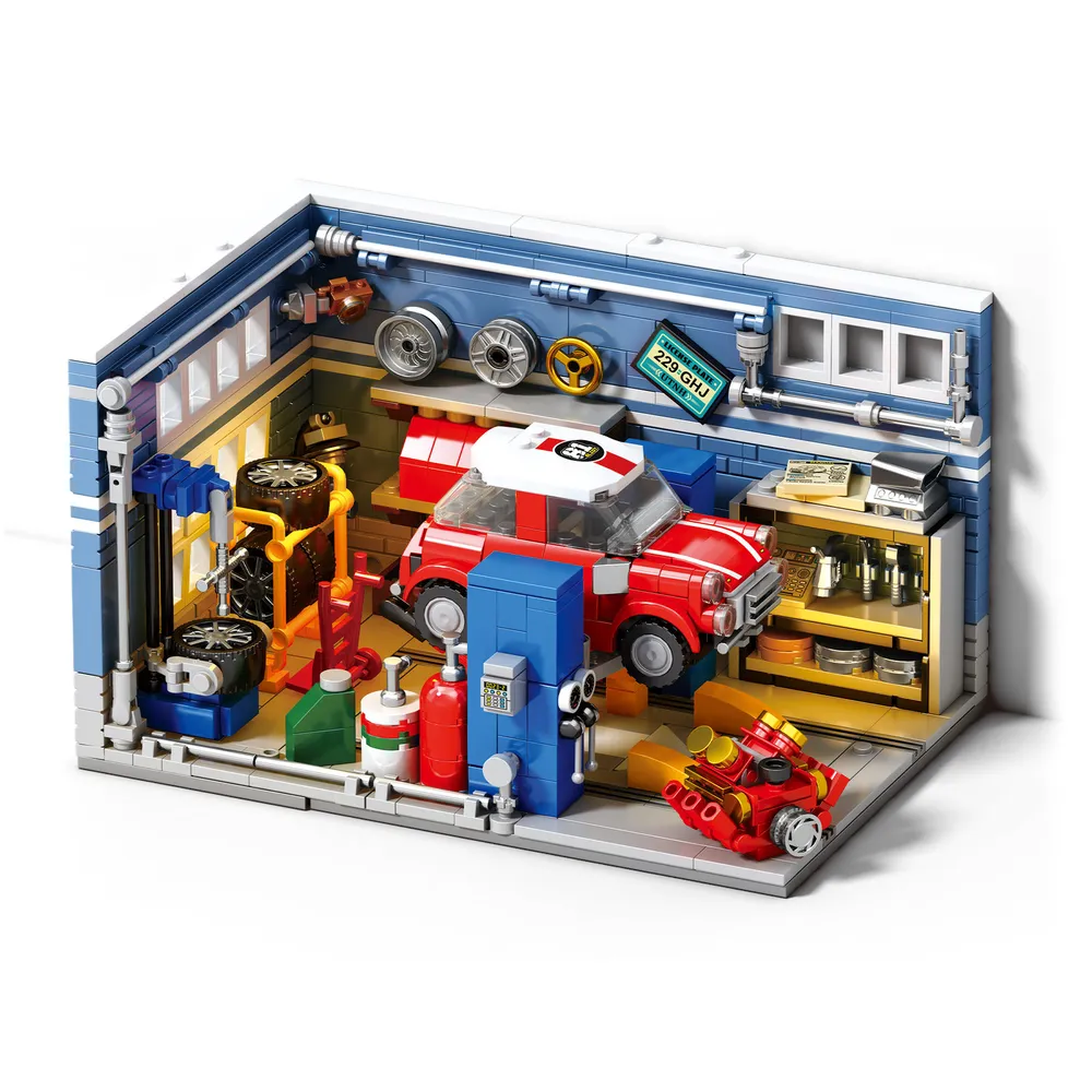 Reobrix Bilverkstad (746pcs) - 5