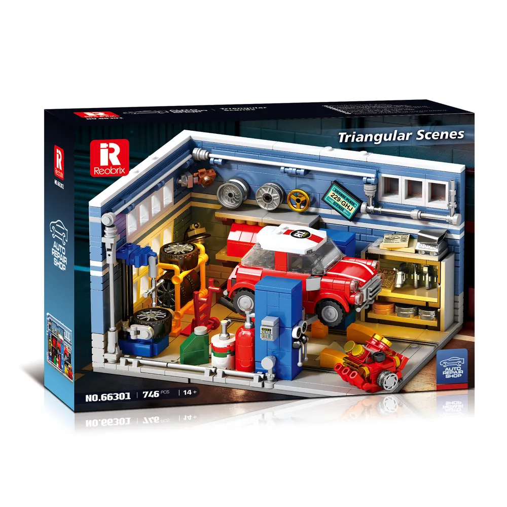 Reobrix Bilverkstad (746pcs) - 6