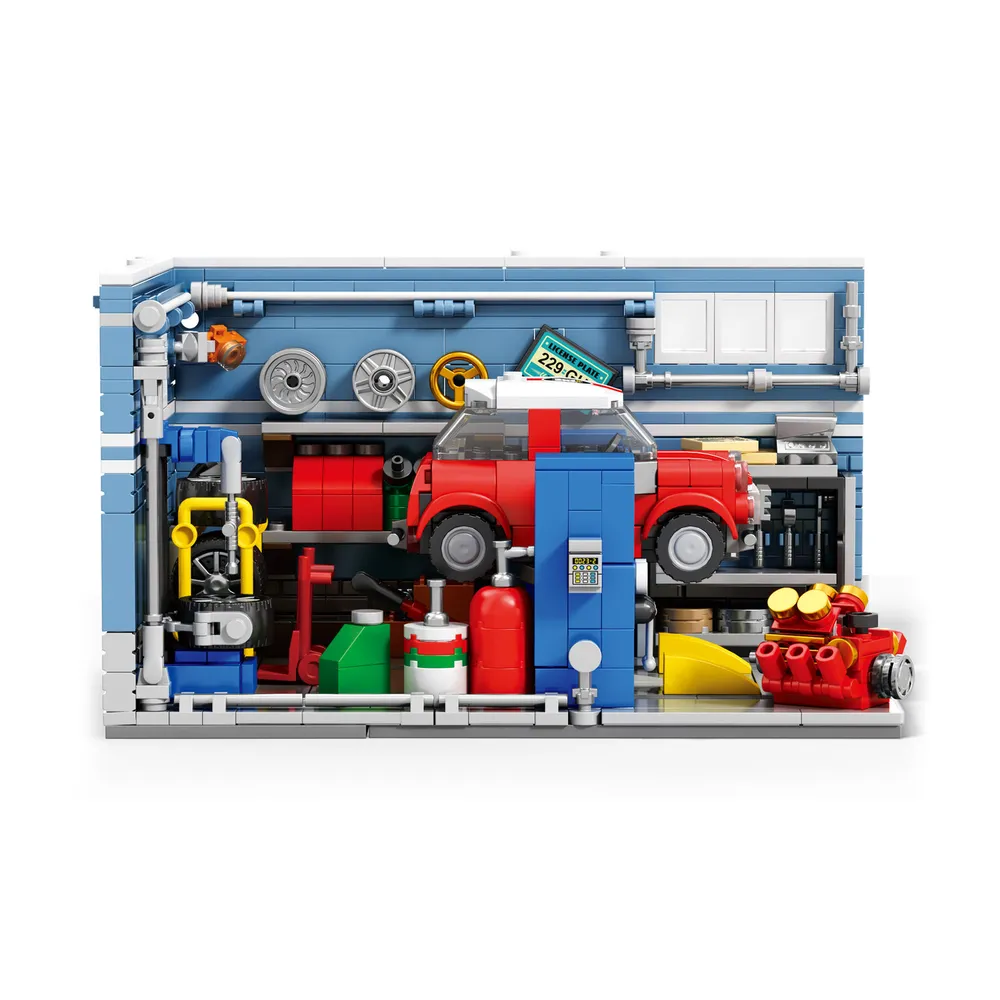 Reobrix Bilverkstad (746pcs) - 7