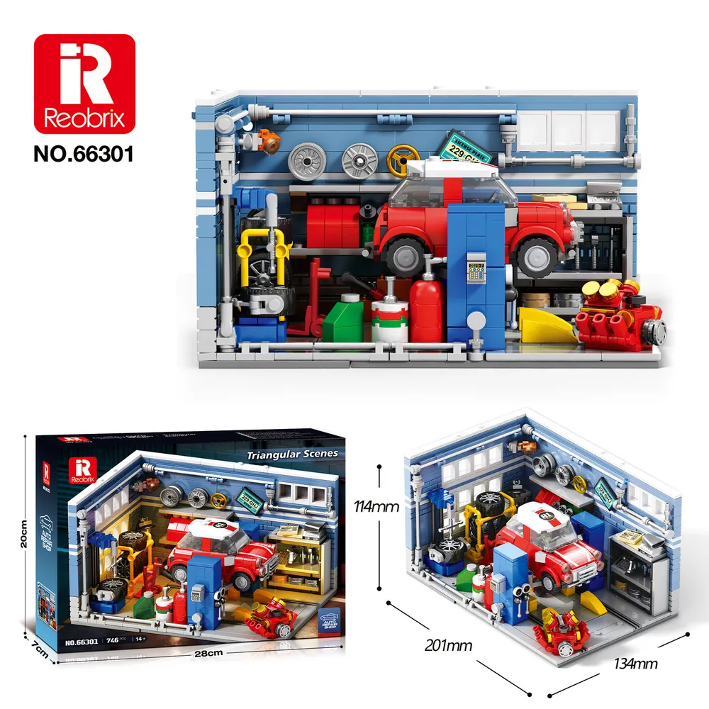 Reobrix Bilverkstad (746pcs)