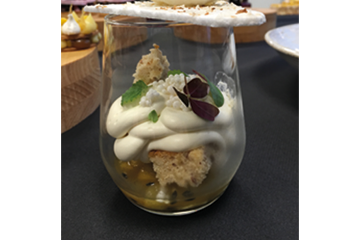 Piña colada i glas