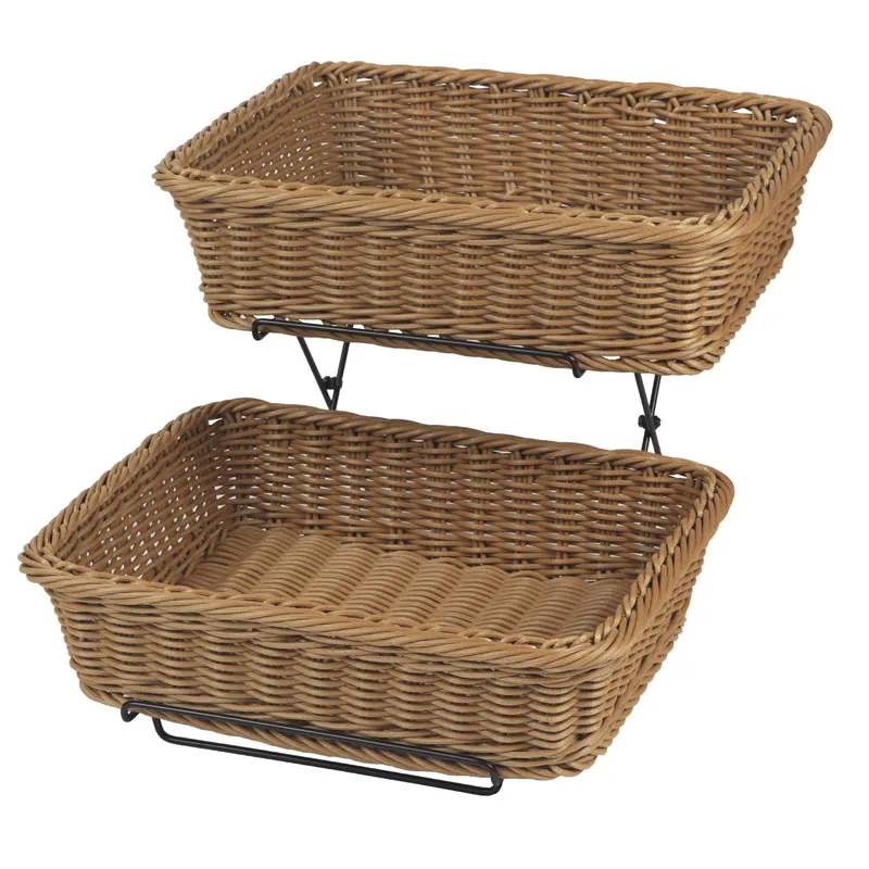 Korgställ med 2 korgar, 360x440xh270 mm