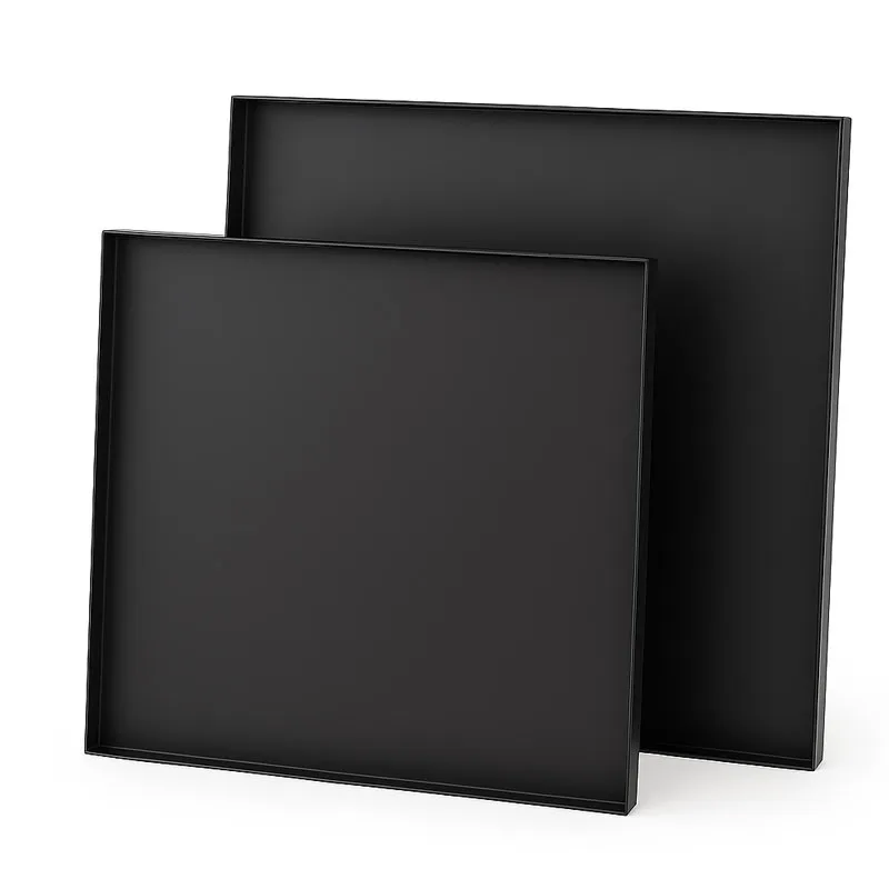 Hyllplan 450x450xh40 mm svart