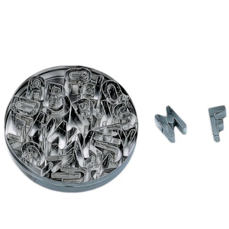 Bokstäver, 25 mm metall