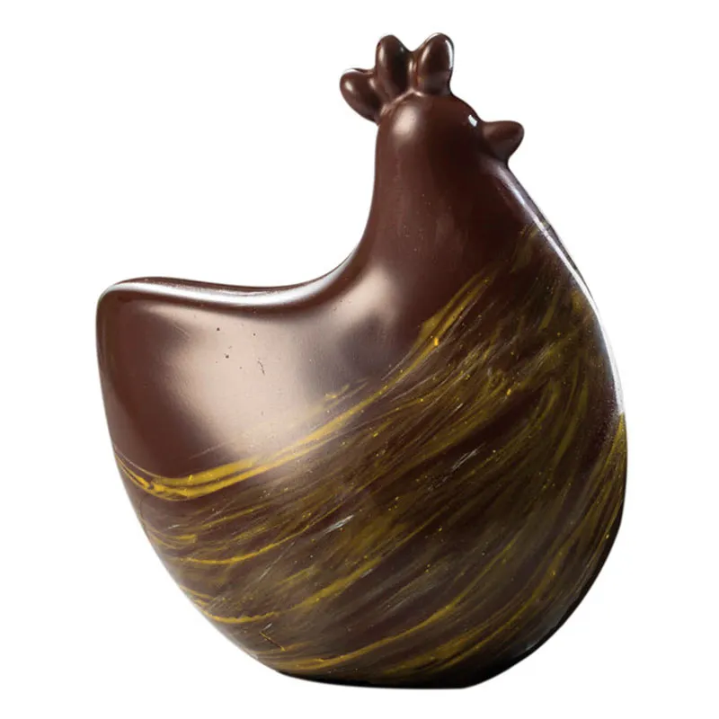 Chokladform höna,  h120mm