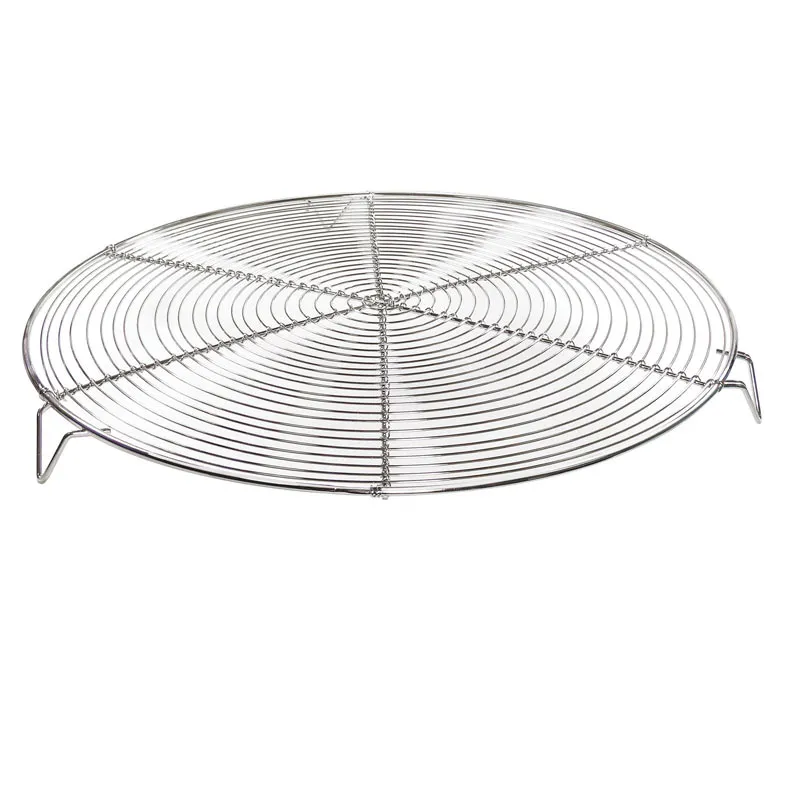 Rostfritt galler på fot Ø360 mm