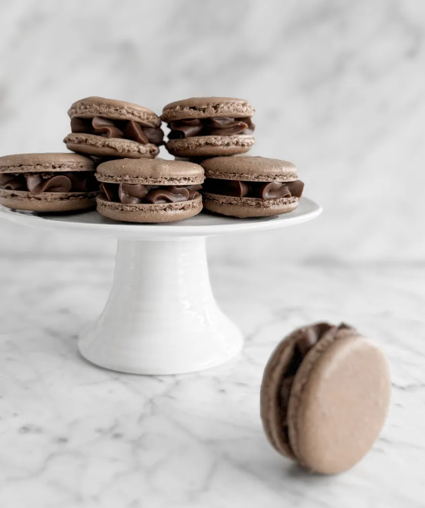 Nötfria macarons