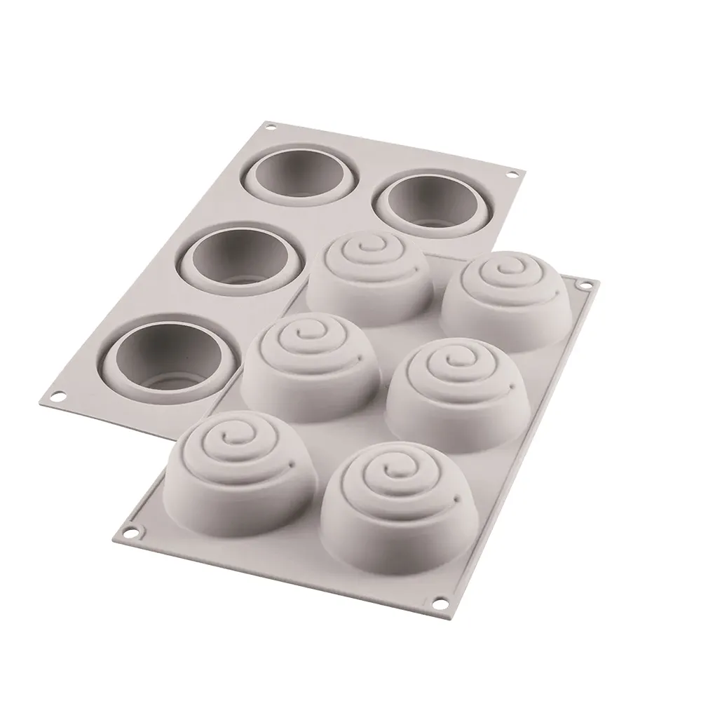 Silikonform MIni Girotondo Ø68 h37 mm, 6 pos