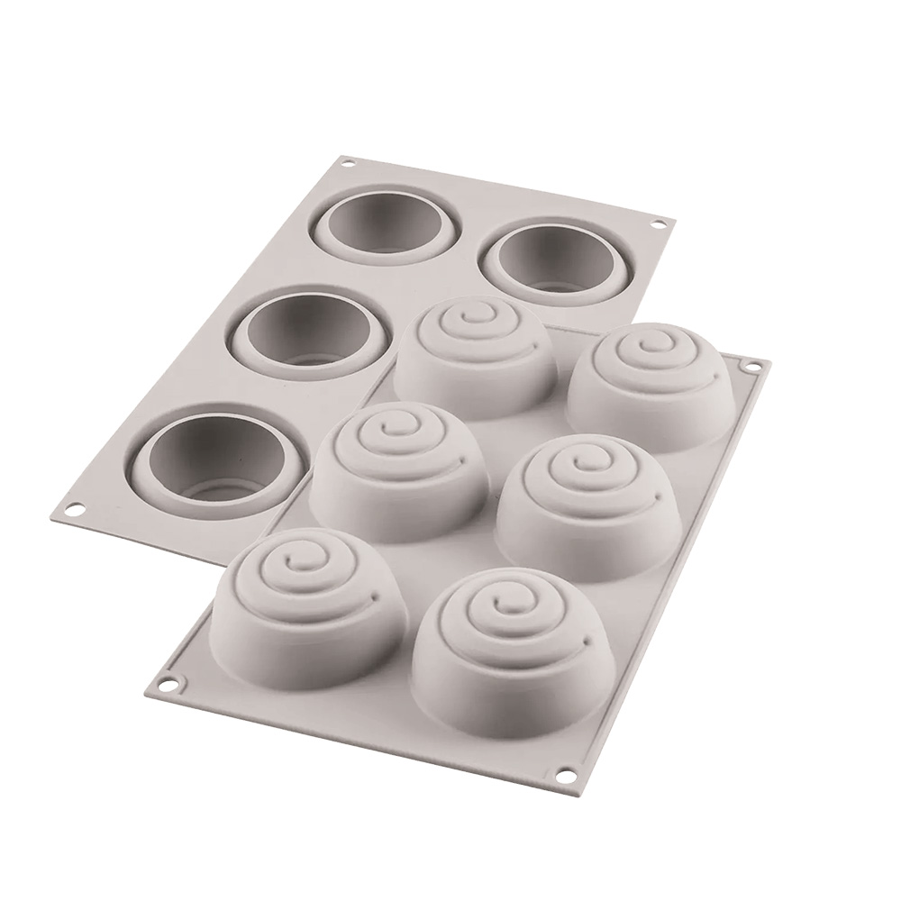 Silikonform MIni Girotondo Ø68 h37 mm, 6 pos